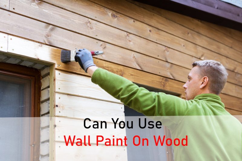 Can You Use Wall Paint On Wood