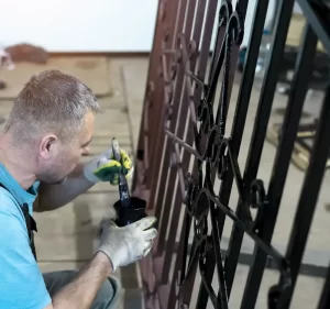 How to Paint Your Iron Door Like a Pro