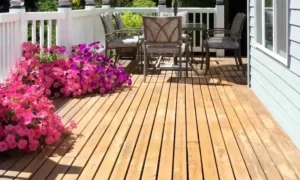 Incorrect primer used wood deck
