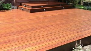 Natural Cedar wood Deck