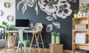 Chalkboard paint is a fun and easy way to add function and style to any space