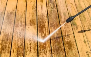 Don't use a pressure washer: