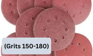 3. Fine sandpaper (grits 150-180):