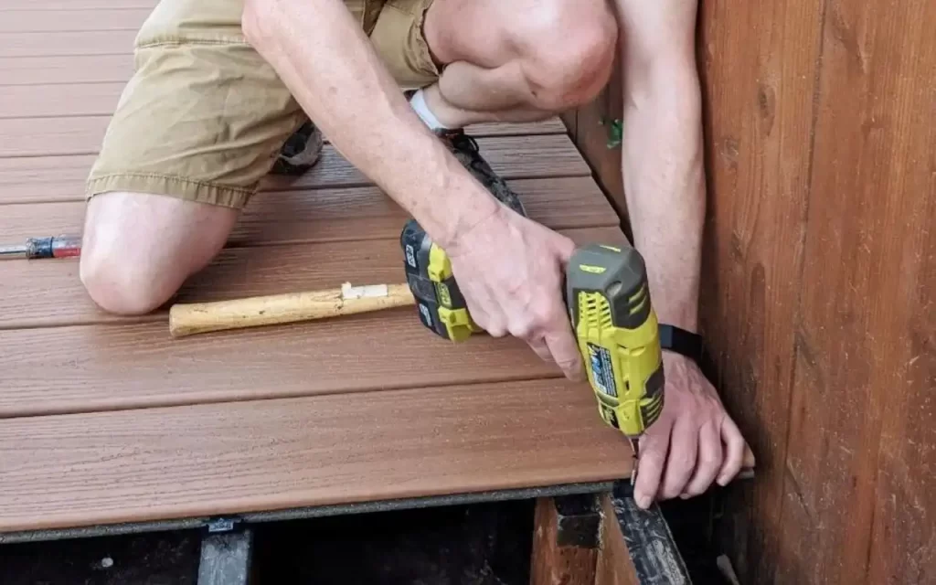 Can you Use a Power Drill on Trex Decking