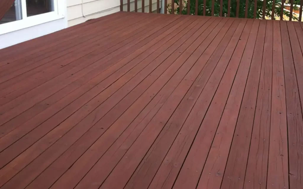 Solid Stain deck