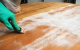 Do It Yourself: How to Remove Polyurethane from Wood without Removing Stain?